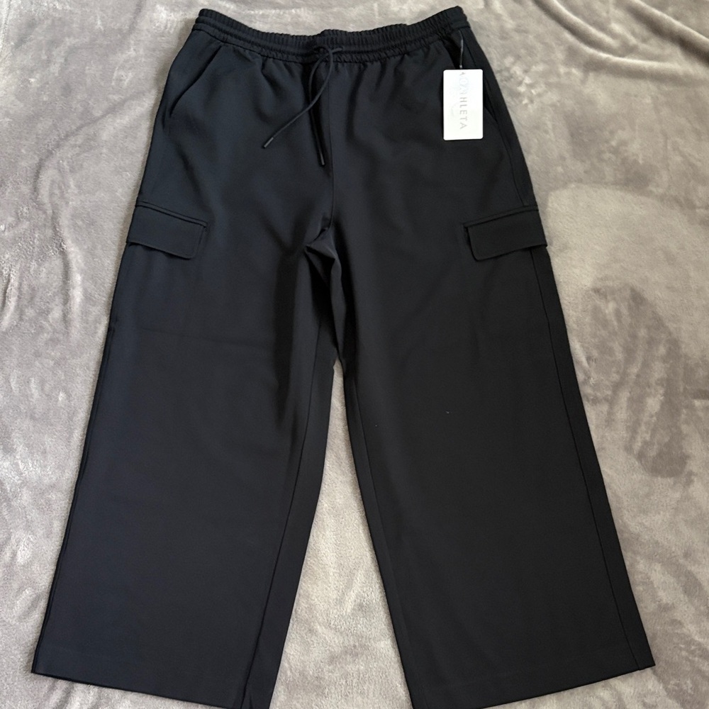 ATHLETA Retroterry High Rise Wide Leg Cargo Pant